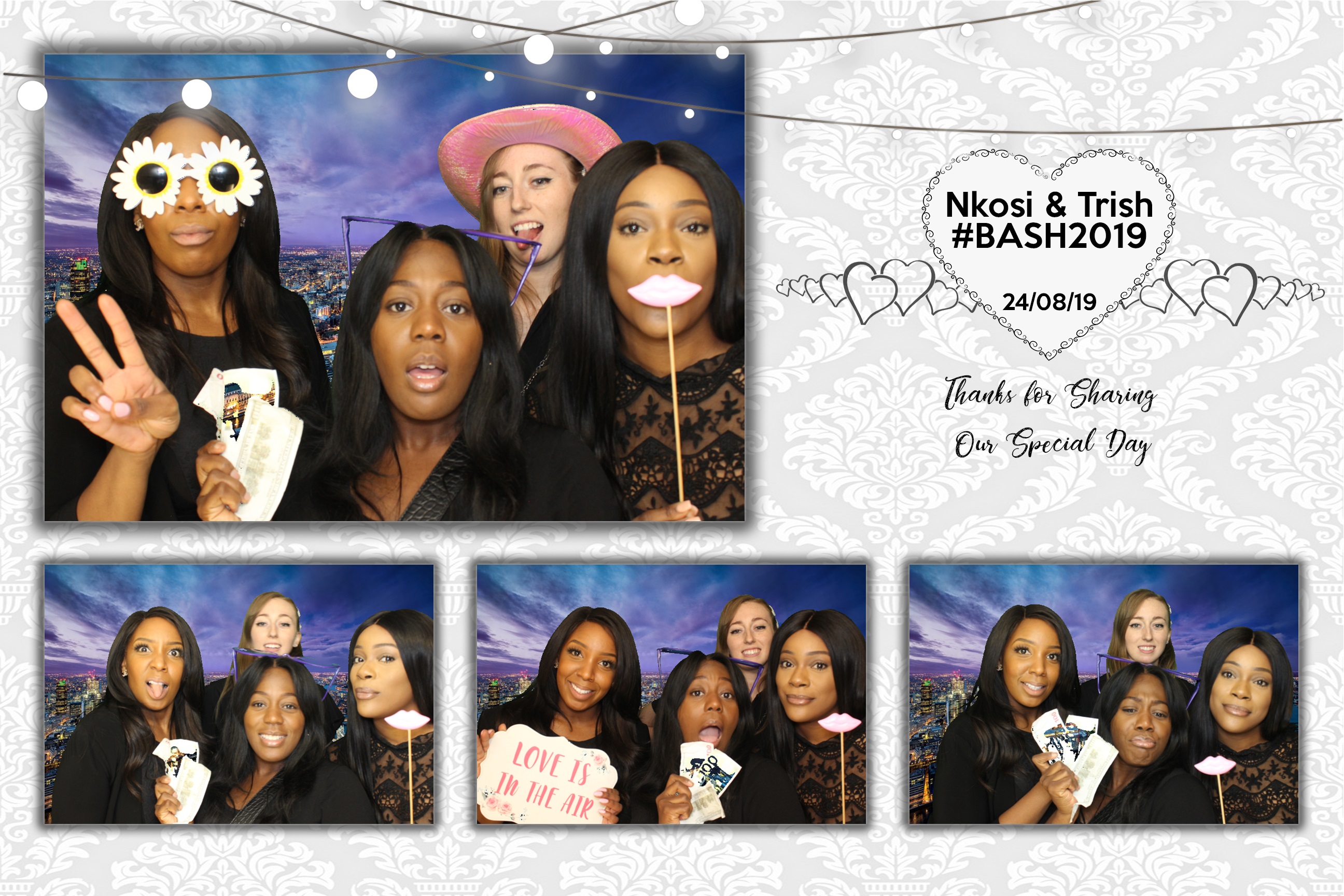 Nkosi & Trish's Wedding  | View more photos from the event at images.mobile-photo-booth.com/u/MobilePhotoBoothUK/Nkosi-Trishs-Wedding